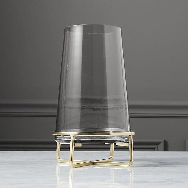 CB2 Roundabout Hurricane Candle Holder
