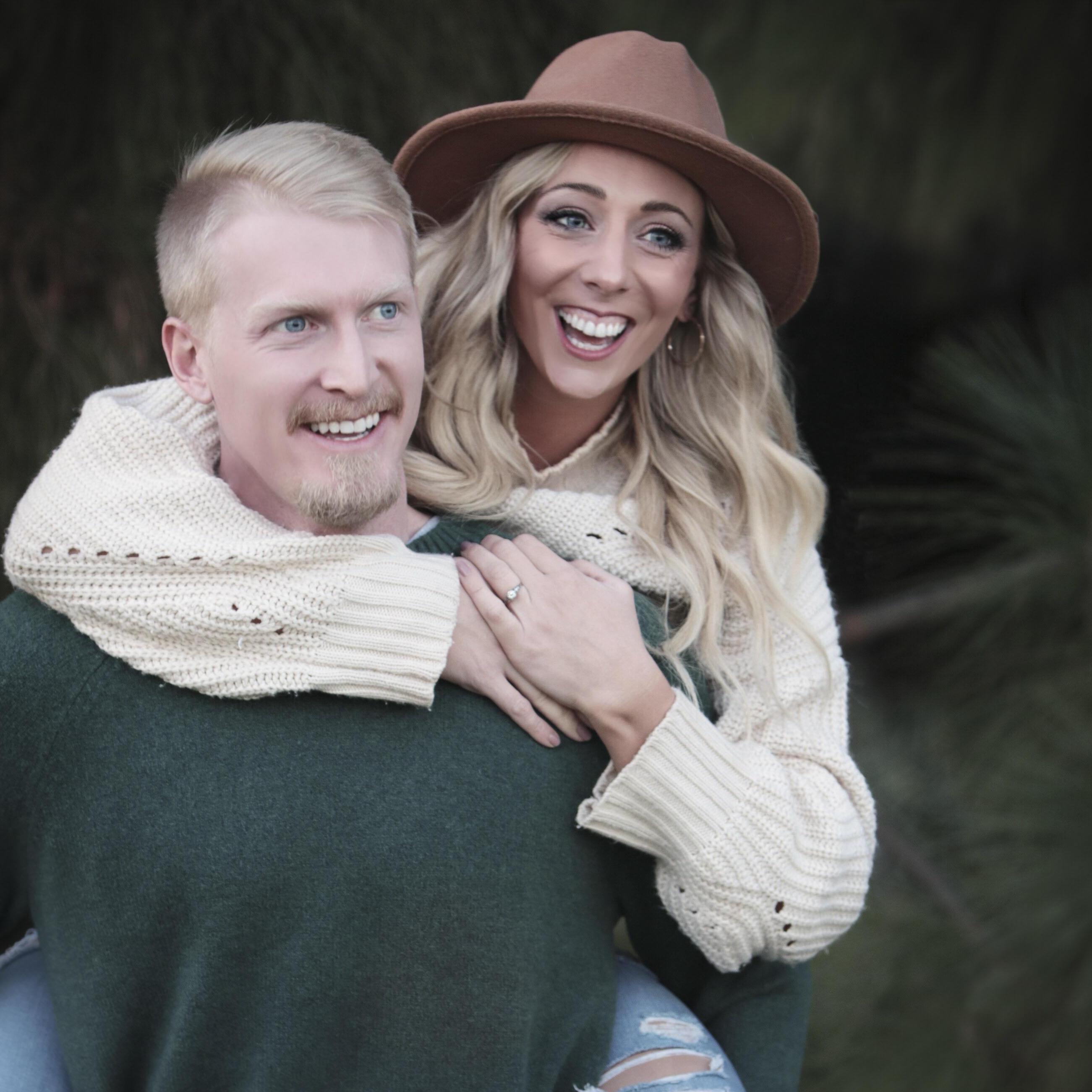 Fun Fact. Luke's sister Natalie has a hidden talent for photography and took our engagement photos for us over her Birthday weekend in San Diego.