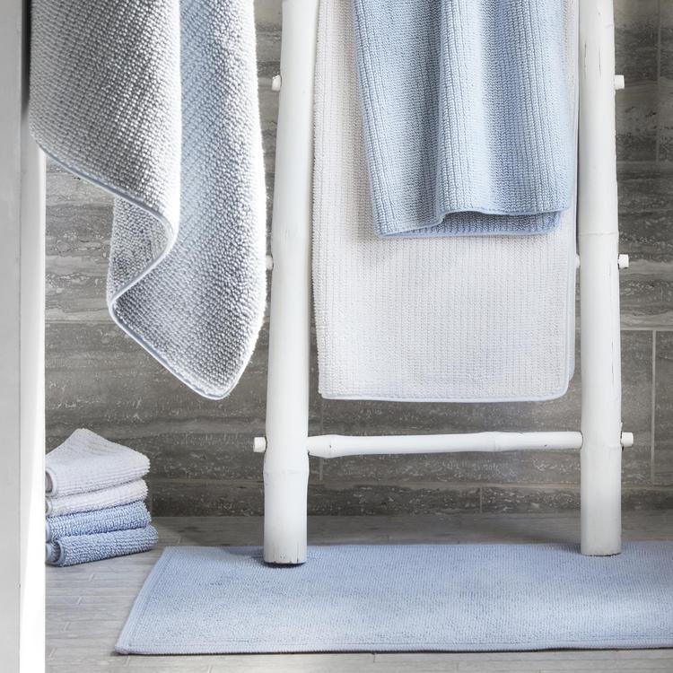 Pique Weave Bath Linens Add Textured Elegance to Your Bath