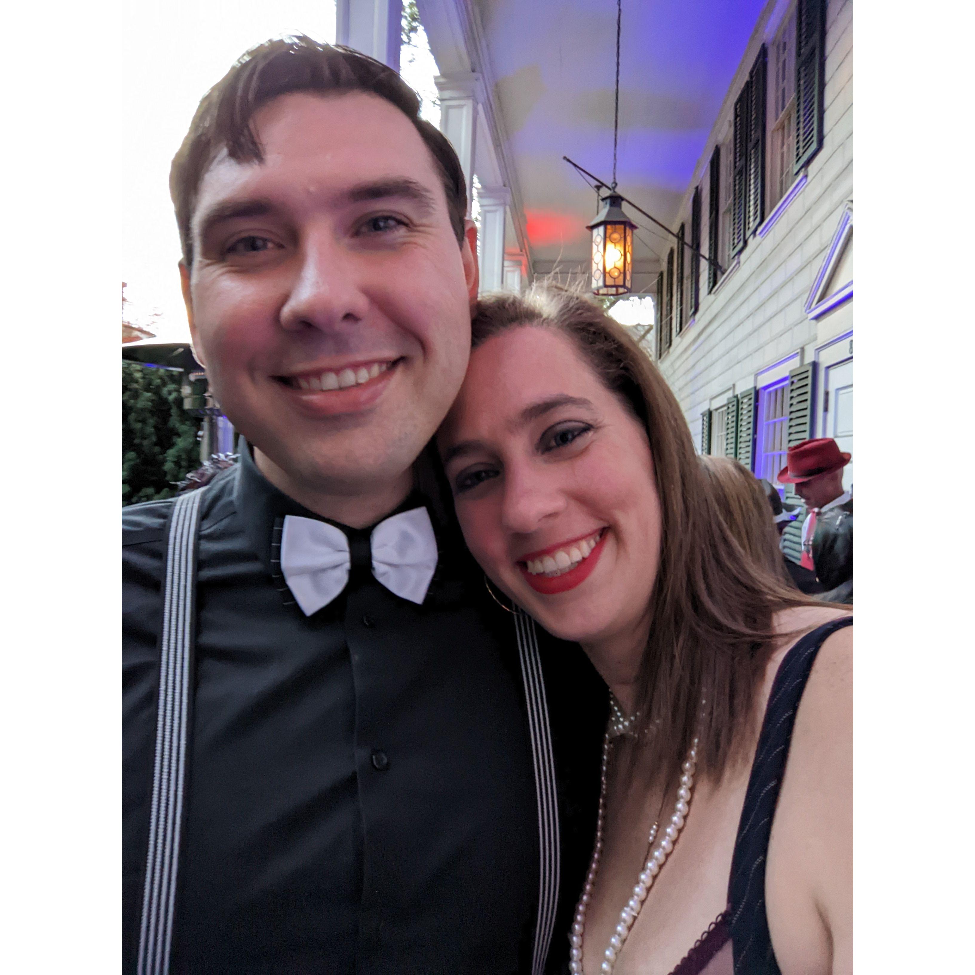 Date night at a Haunted Soiree during Halloween 2022.