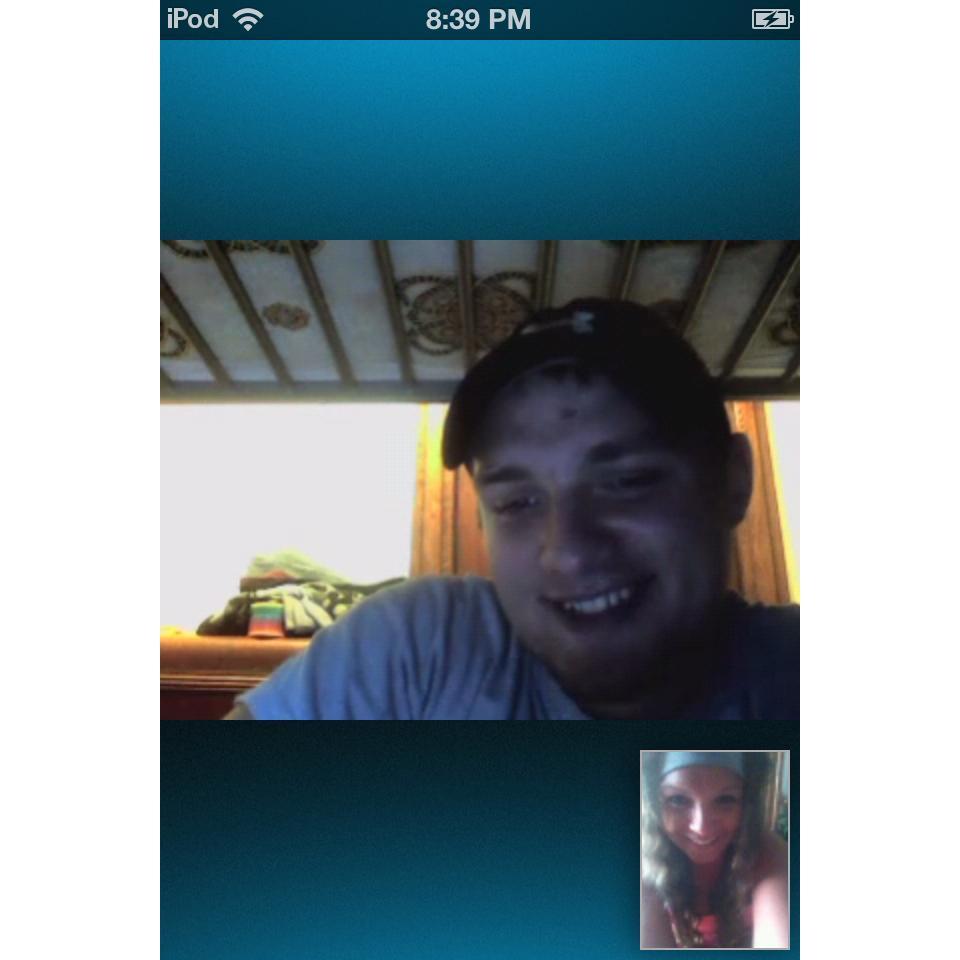 One of our first skype dates June 2013