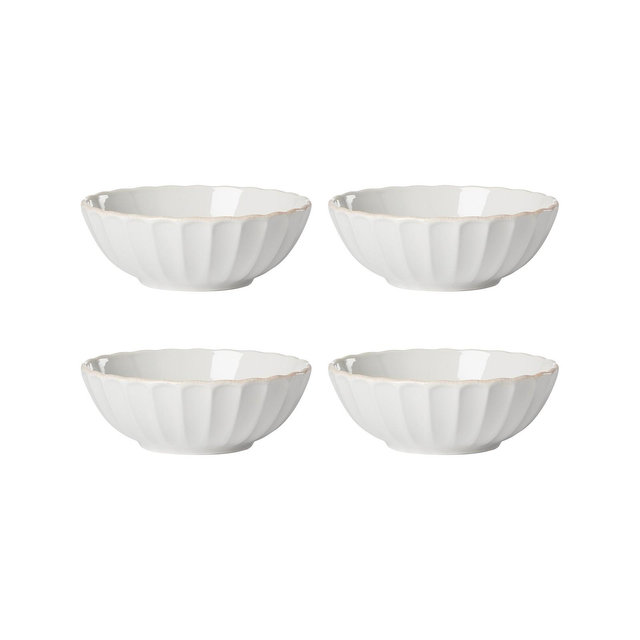 Lenox French Perle Scallop Bowls, Set of 4