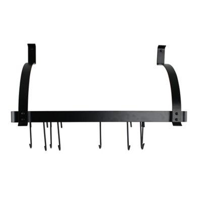 Enclume® RACK IT UP Bookshelf Pot Rack in Black