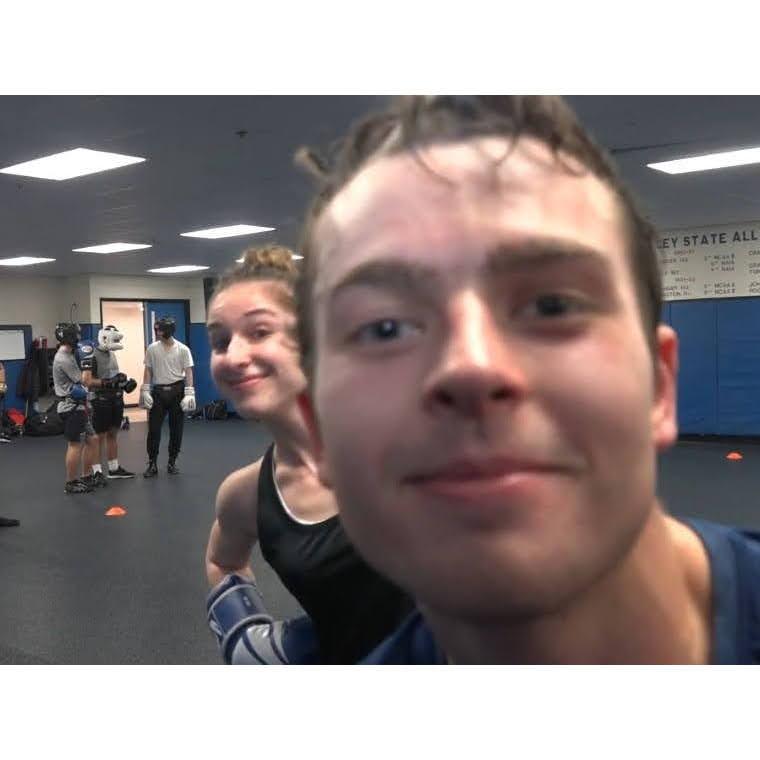 Where we first met, boxing club!