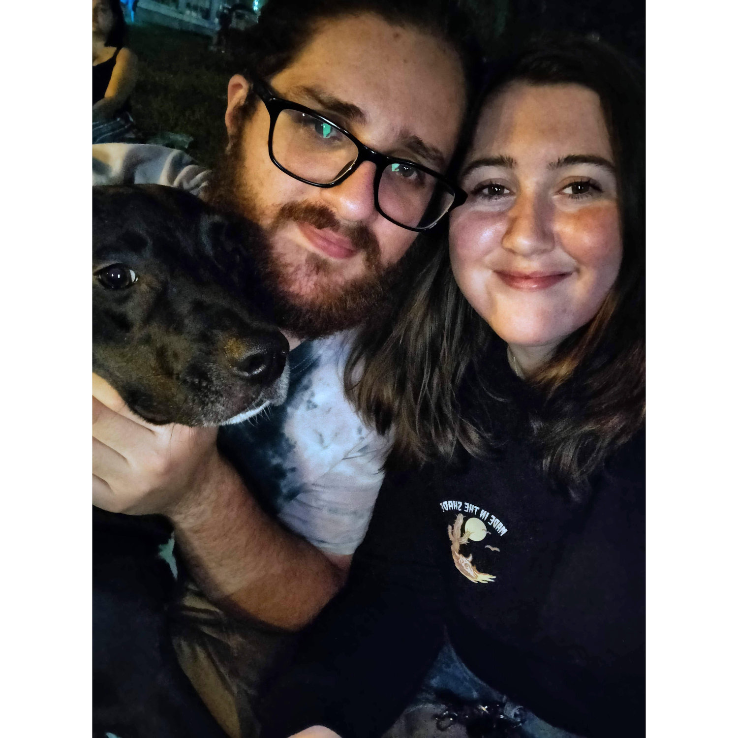 With our first pup