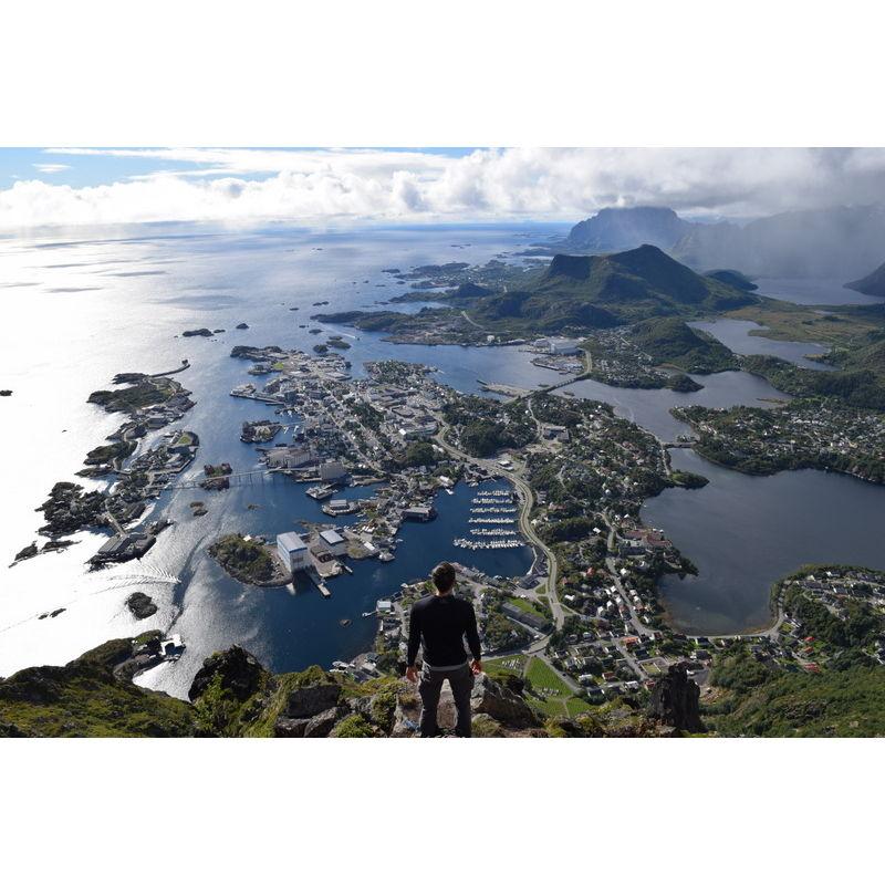 Svolvaer, Norway | This feels like the type of place where someone has a life-changing epiphany. Instead, I'm probably contemplating my next trail mix snack break.