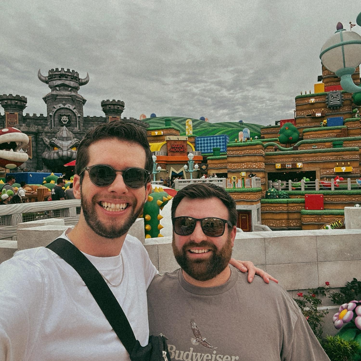 Visiting Epic Universe for Sami and Shelby's wedding