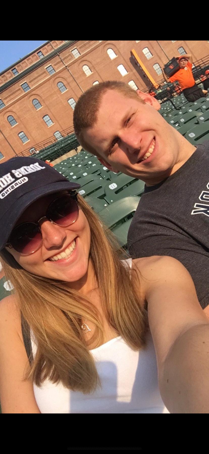 One of our favorite pastimes, watching the Yankees play the Orioles