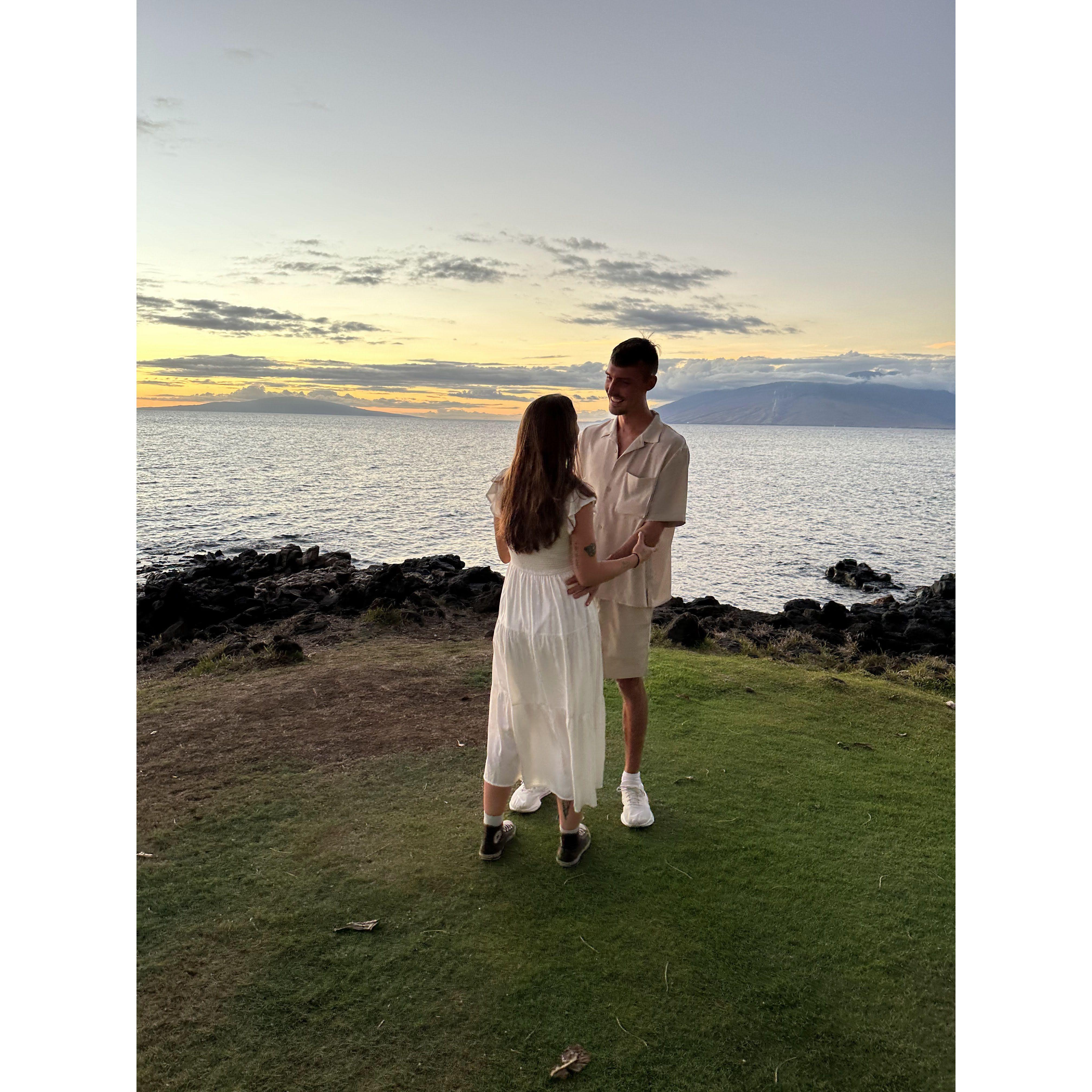 right after the proposal. God is so good!