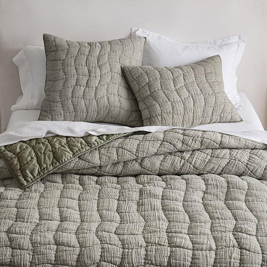 Loden Cloud Quilt (King)