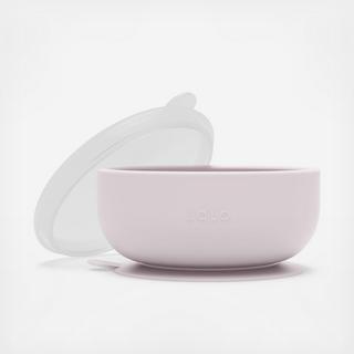 Suction Bowl with Lid, Set of 2