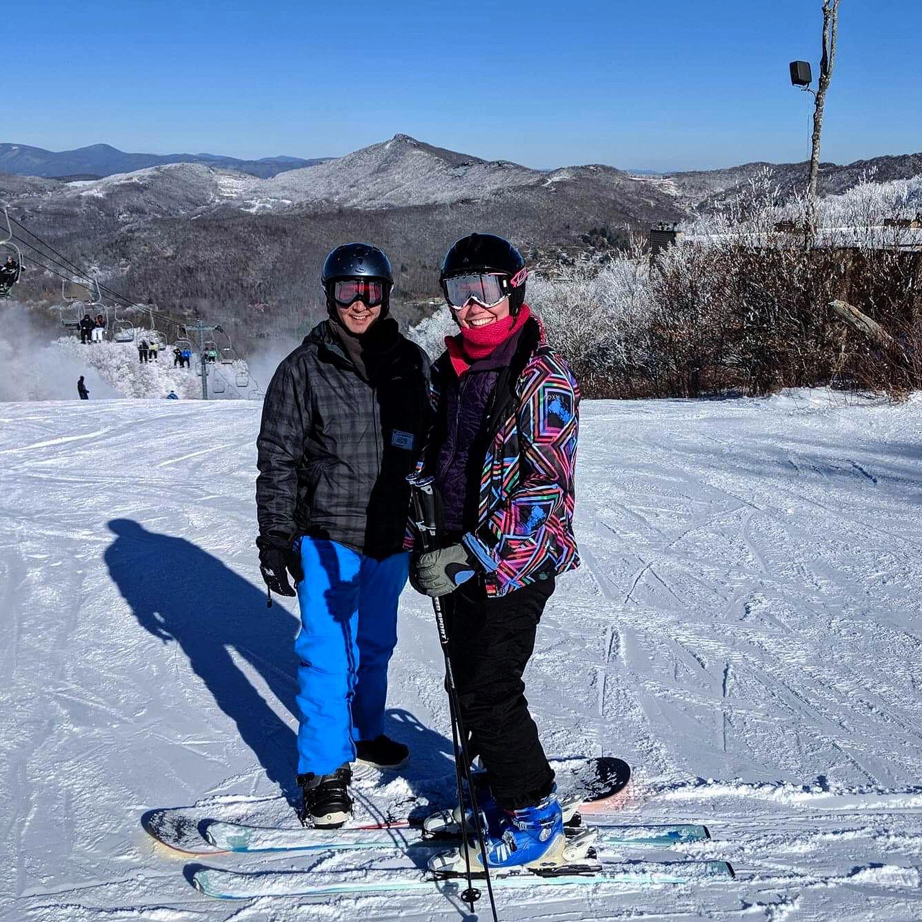 Skiing and boarding into the New Year!