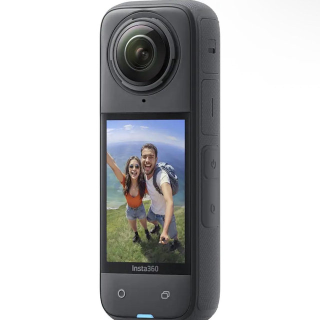 Insta360 - X4 8K 360 Degree Action Camera - Black
