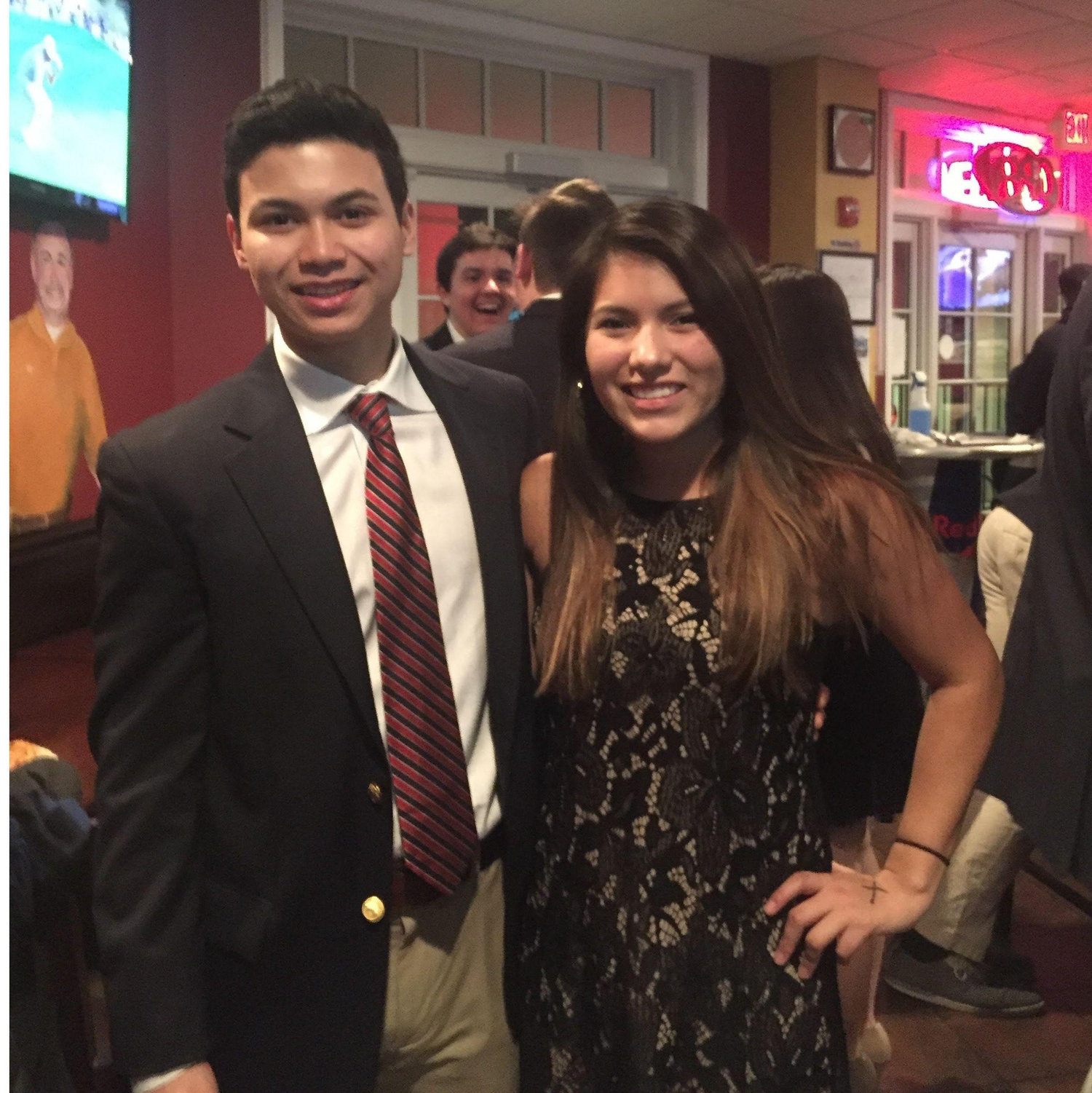 Our first date party