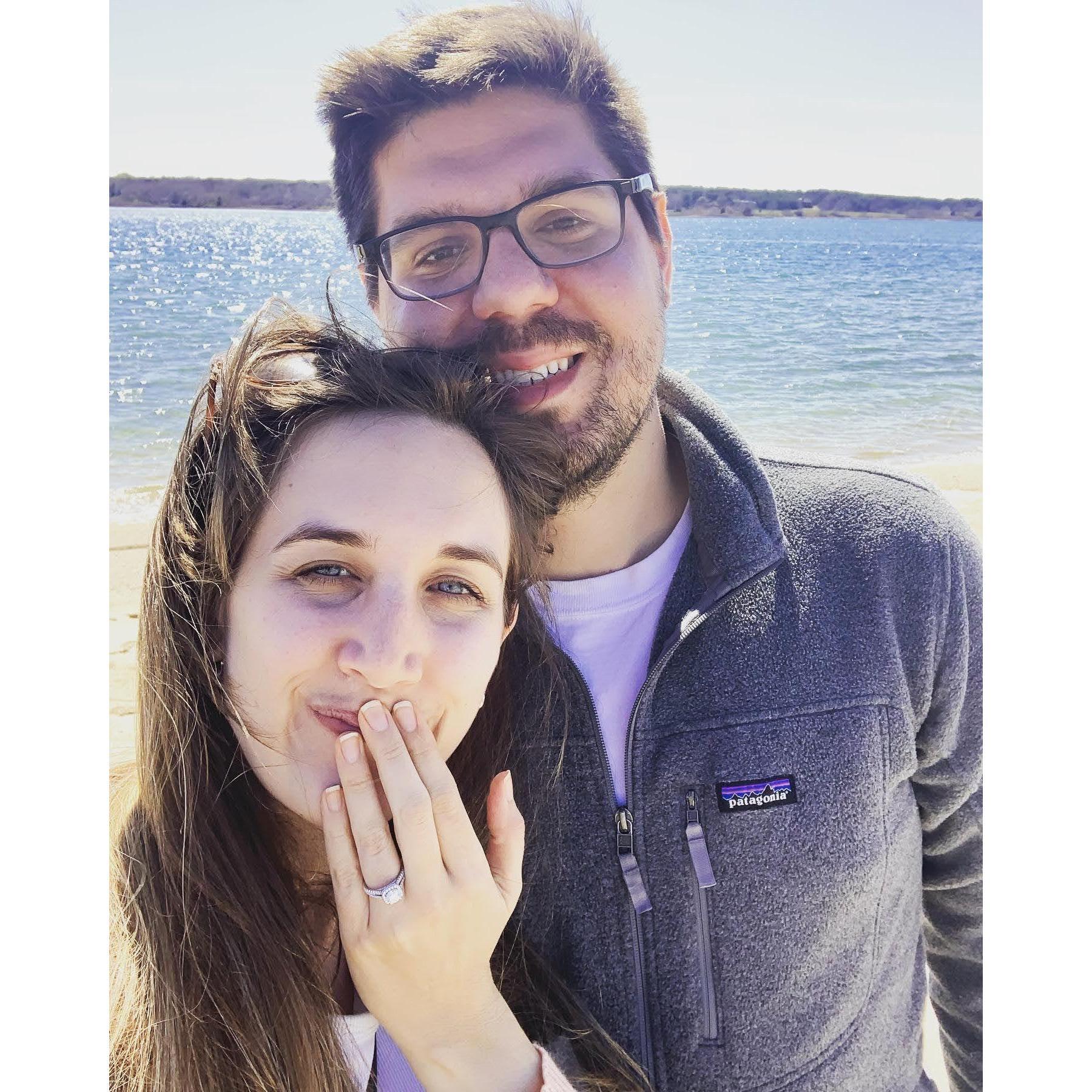 We're Engaged!, Martha's Vineyard, 5/1/22