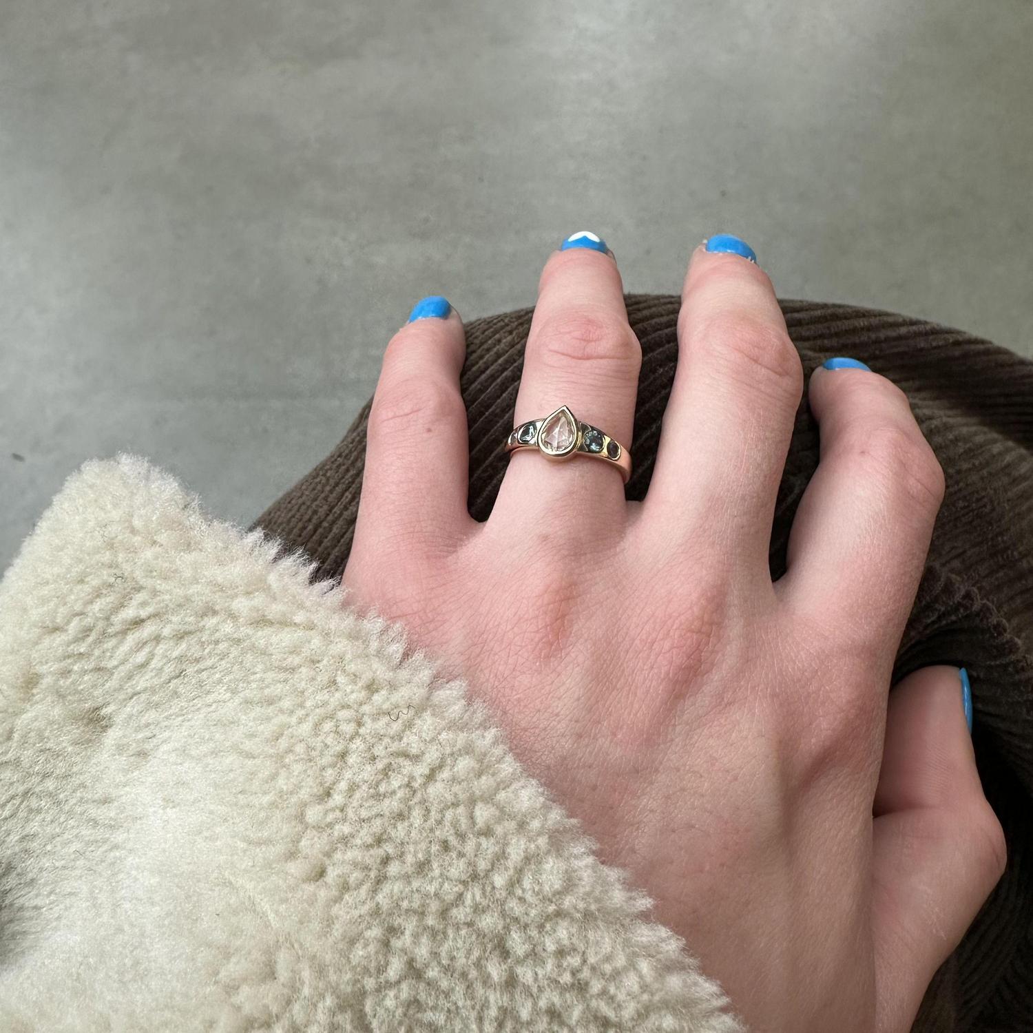 PERFECTION designed by Gabe and a Canadian jeweler Julia admires