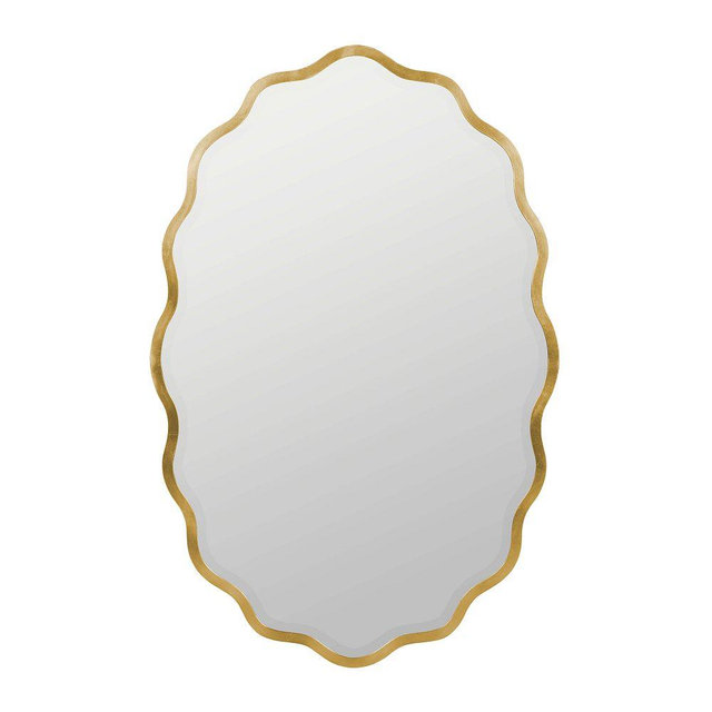 Serafina Wall Mirror, Gold