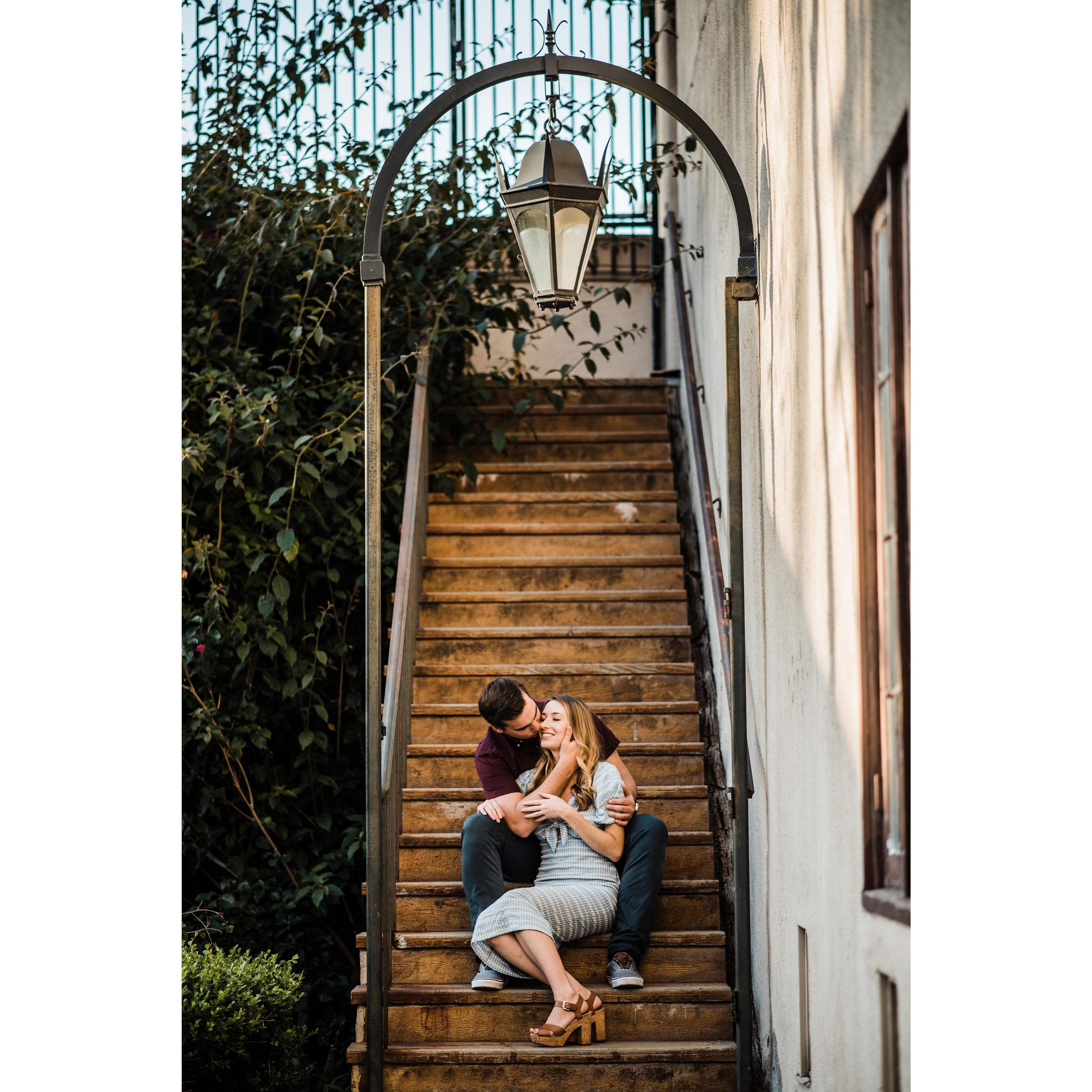 Our previously Cincinnati based photographer moved, and has been doing events all over. She was in San Diego for a wedding so we were able to do engagement pics and it was SO fun