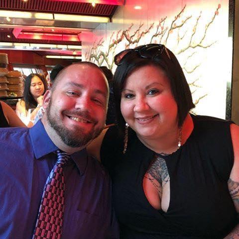 Fancy dinner on the cruise 2017.