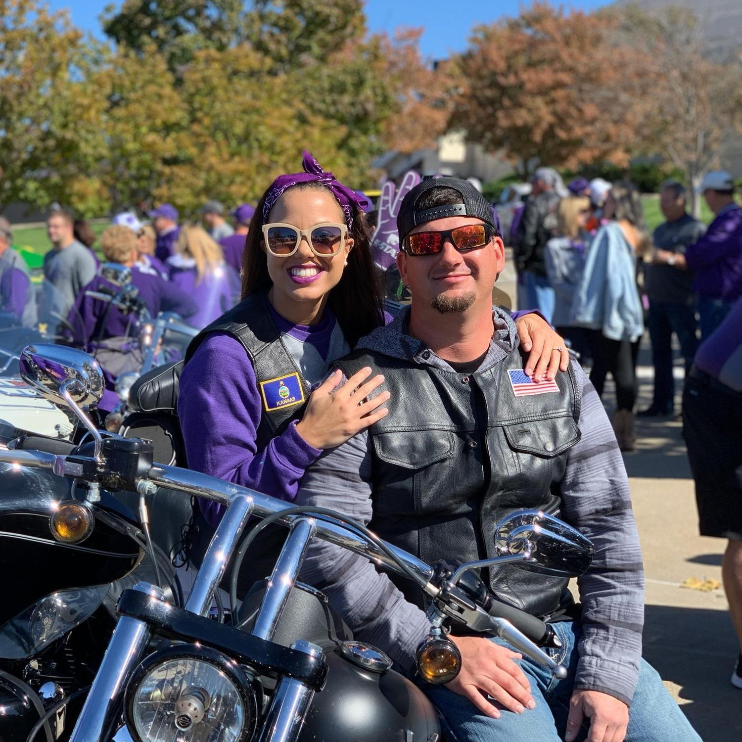Our first Harley Day at K State!