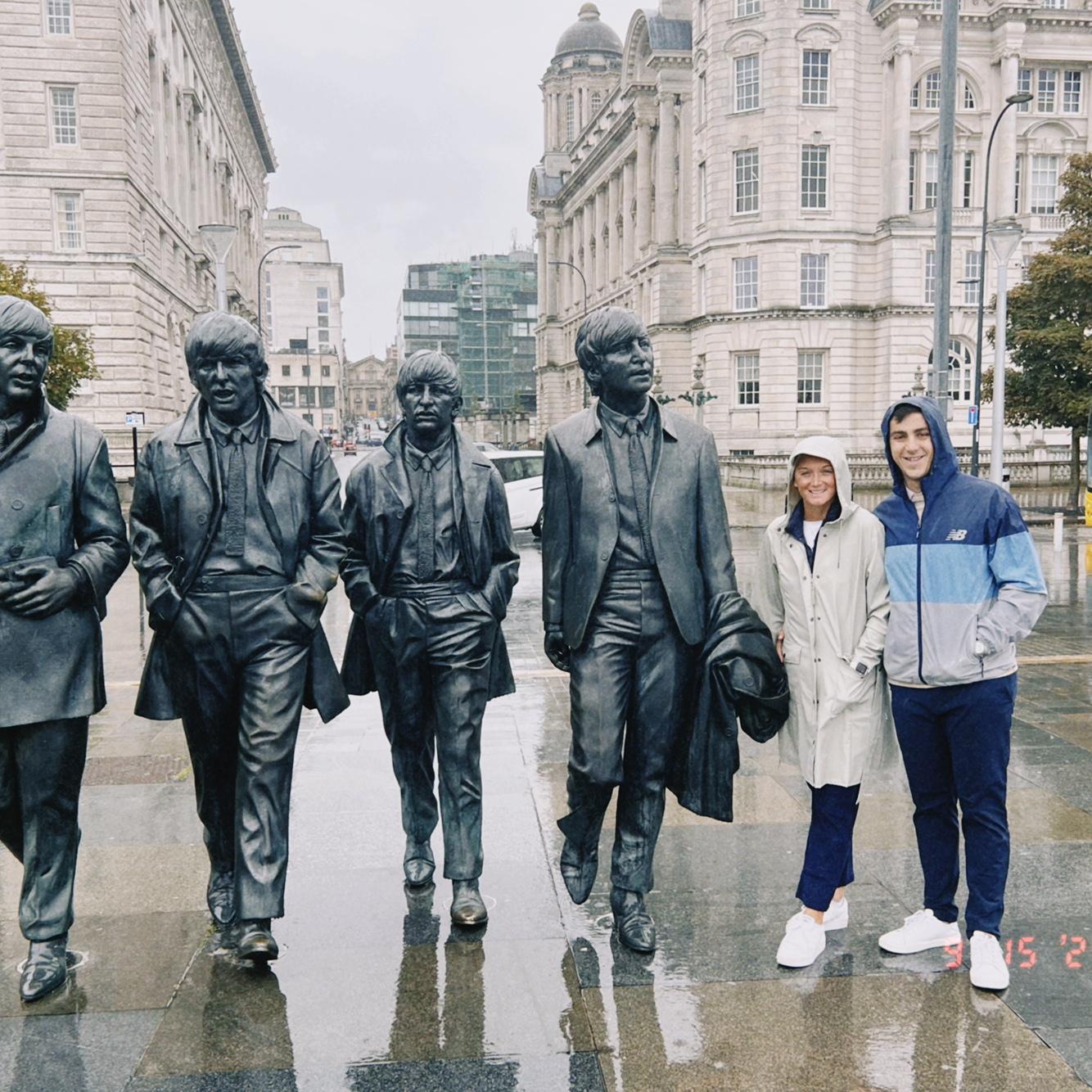 took zach “home” to Liverpool!