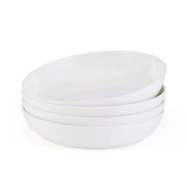 Mikasa Samantha Chip Resistant Set of 4 Pasta Bowls Set,  8-inch