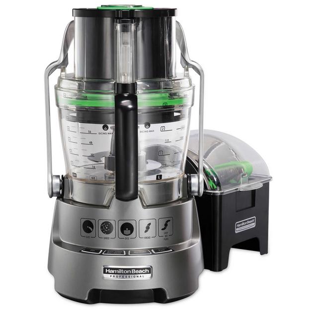 Hamilton Beach® Professional 14-Cup Food Processor in Metallic Grey