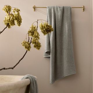 Turkish Ribbed Bath Towel
