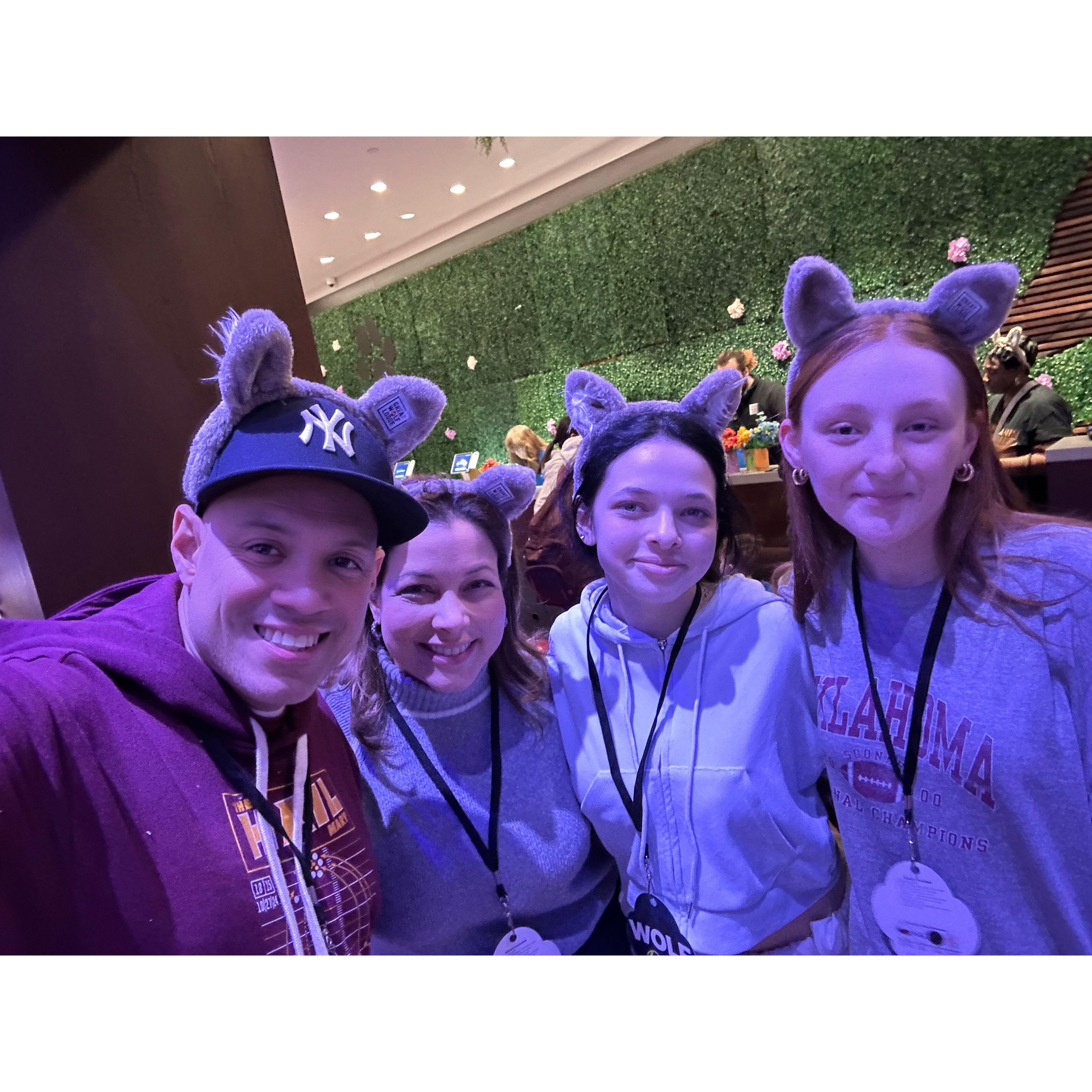 Great Wolf Lodge with the wonder twins. It was a blast!