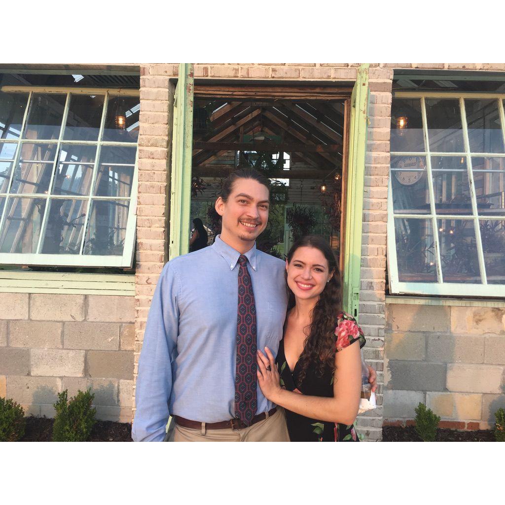 July 2018 ~ Meredith and Miguel's rehearsal dinner.