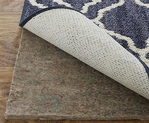 Mohawk Home Dual Surface Felt and Latex Non Slip Rug Pad, 5'x8', 1/4 Inch Thick, Safe for Hardwood Floors and All Surfaces