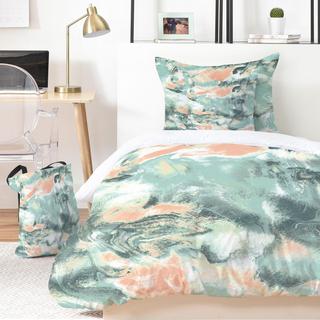 Marble Mist 5-Piece Bed in a Bag Set