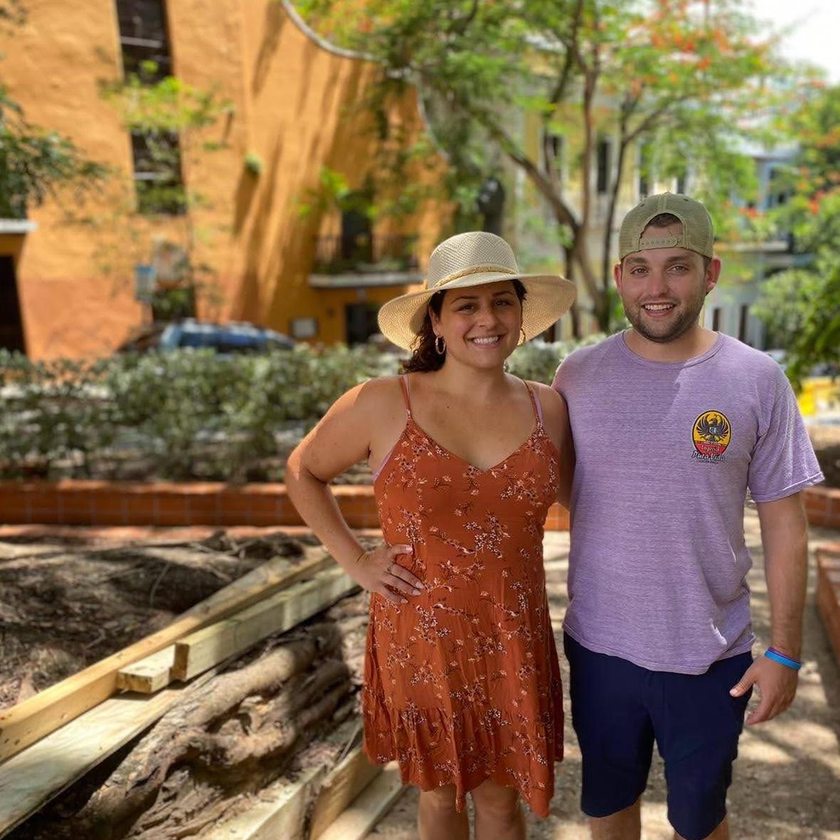 Exploring the streets of Old San Juan, Puerto Rico.