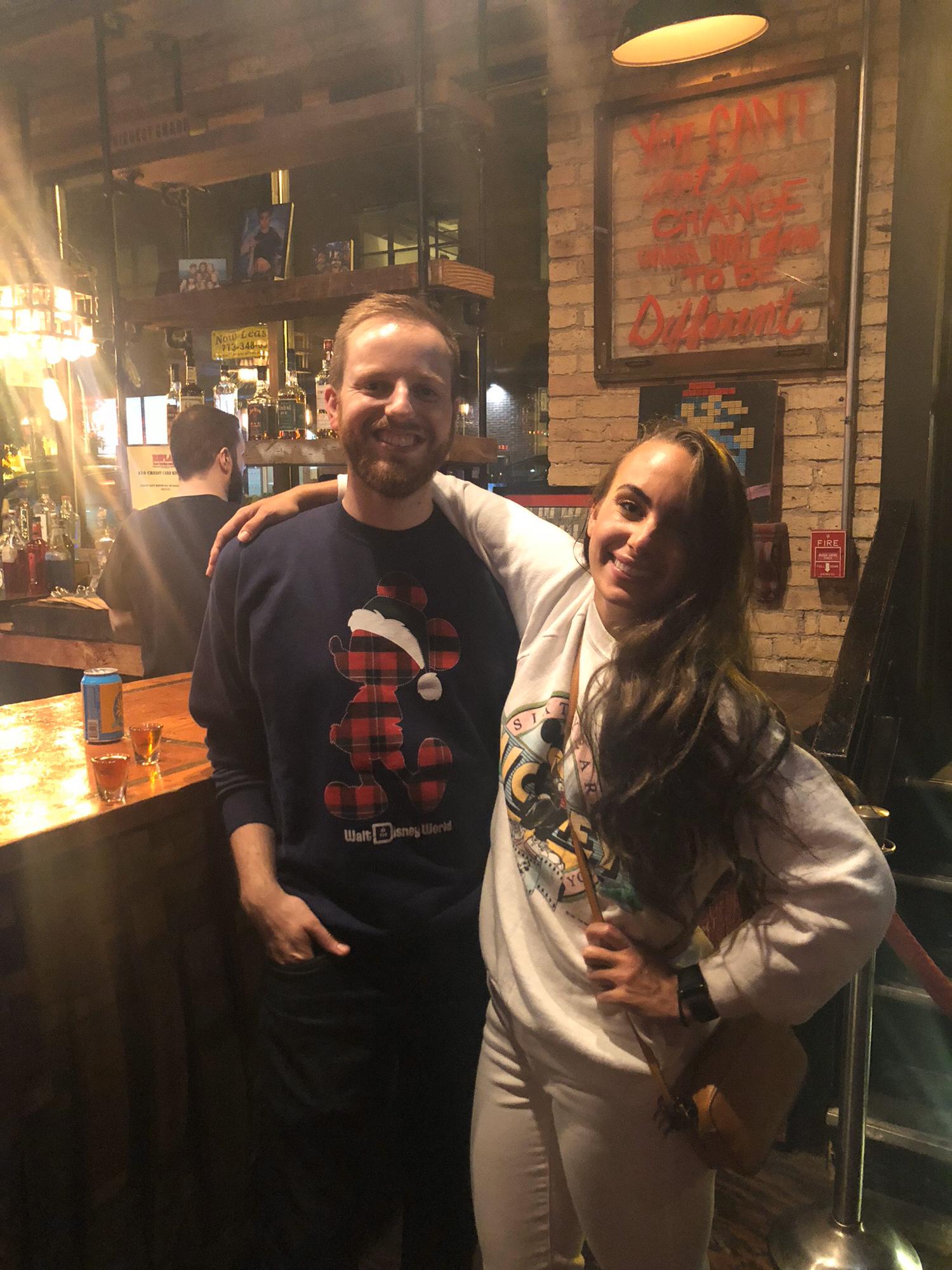 "We" (Kevin) won Disney trivia early on in our relationship. We’re still trying to get back to that peak.
