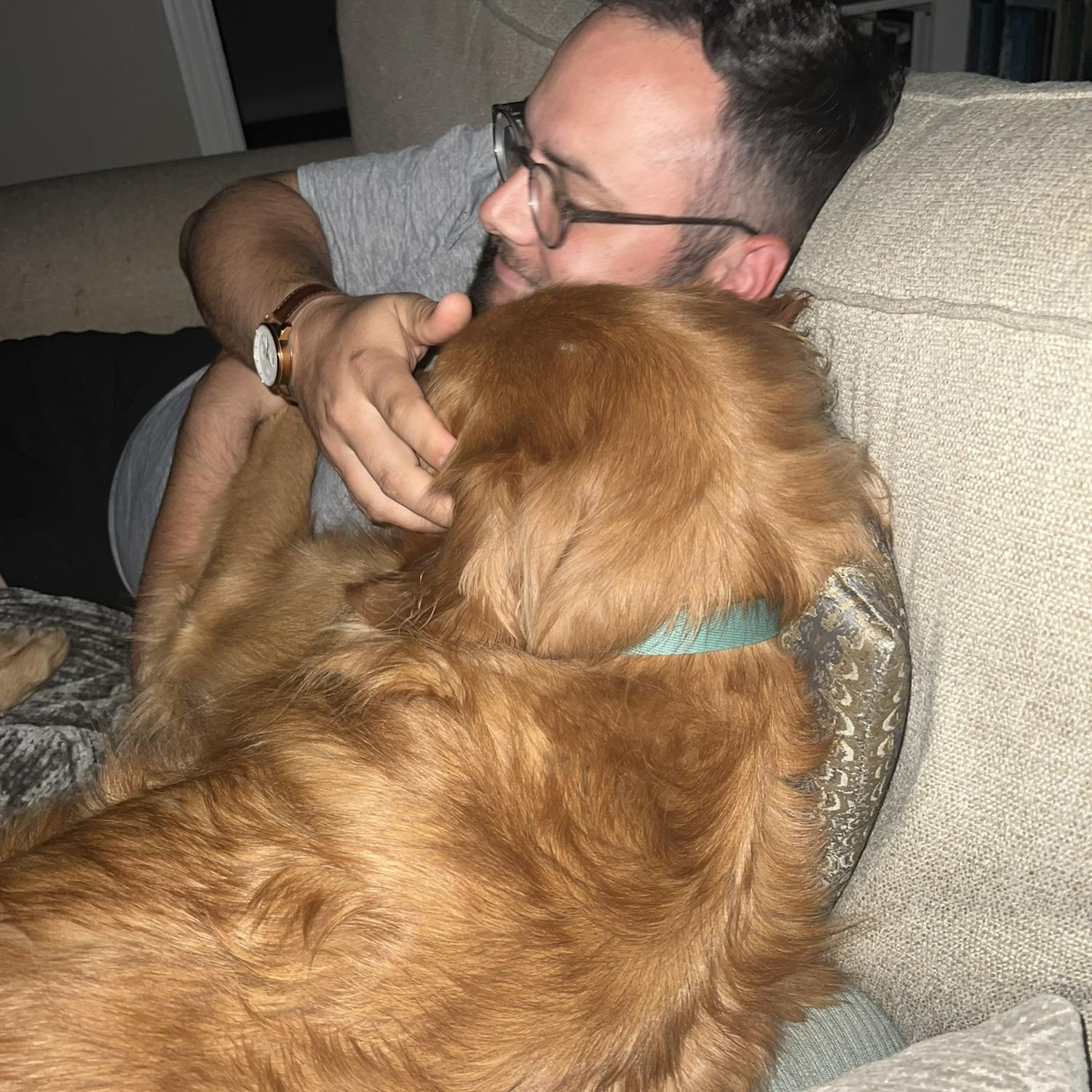 Jack slowly warmed up to Geoffrey.. kidding, he loved him immediately :)