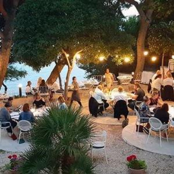 Dinner in Split, Croatia