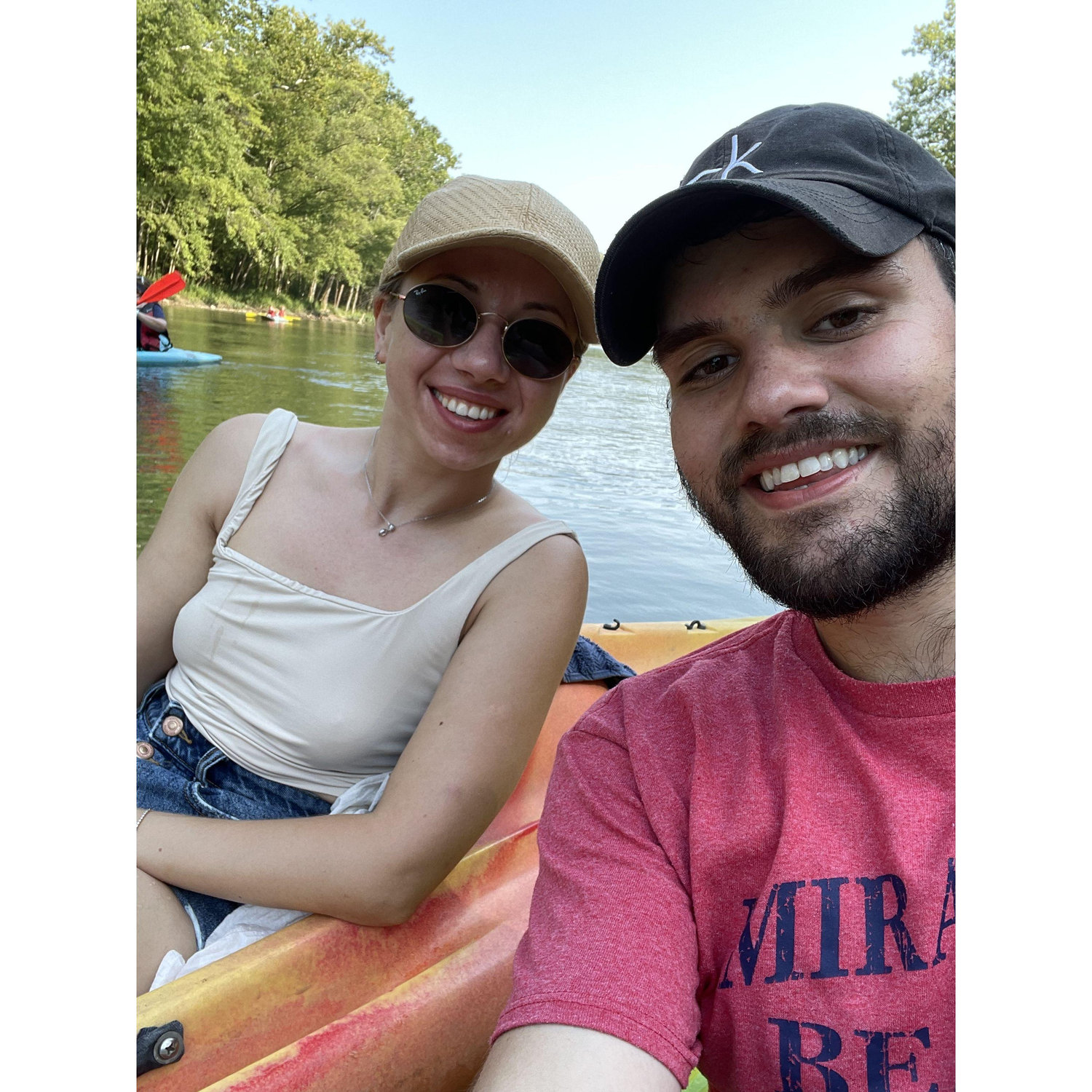 First time kayaking / August 22, 2021
