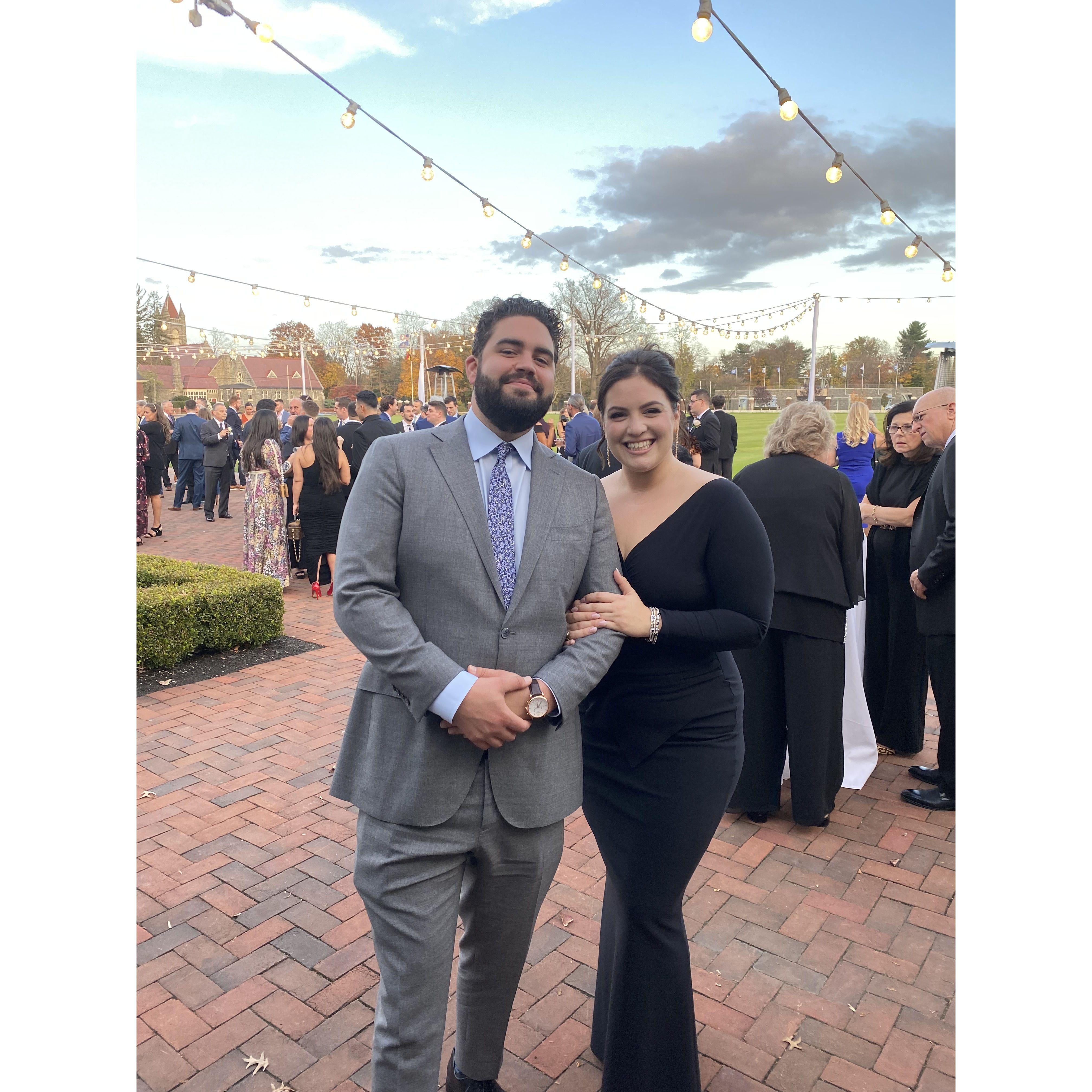 Celebrating at Carolyn & Jared's Wedding!