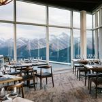 Food Option with stellar views 🏔️