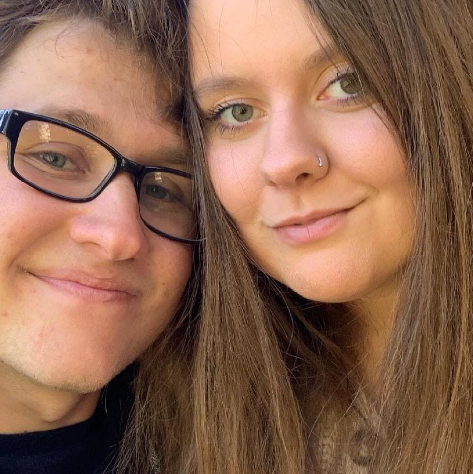 Our first photo together. This was also the first time I flew to California to meet him.