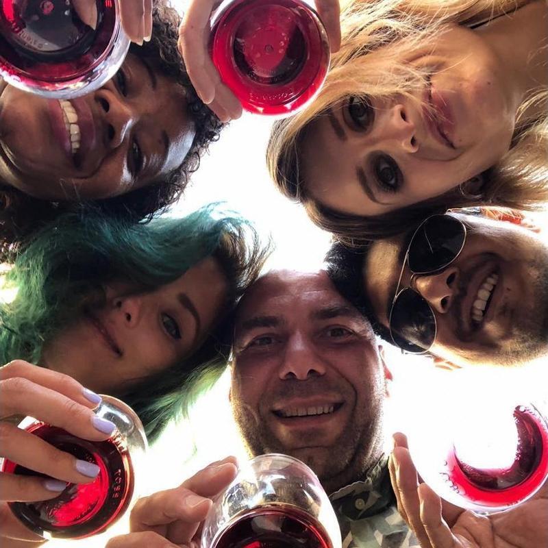 Hanging out with our friends in LA. June, 2018