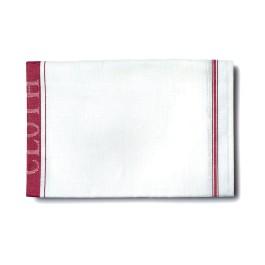 Linen red glass cloth