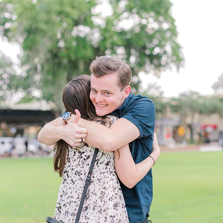 She said yes!