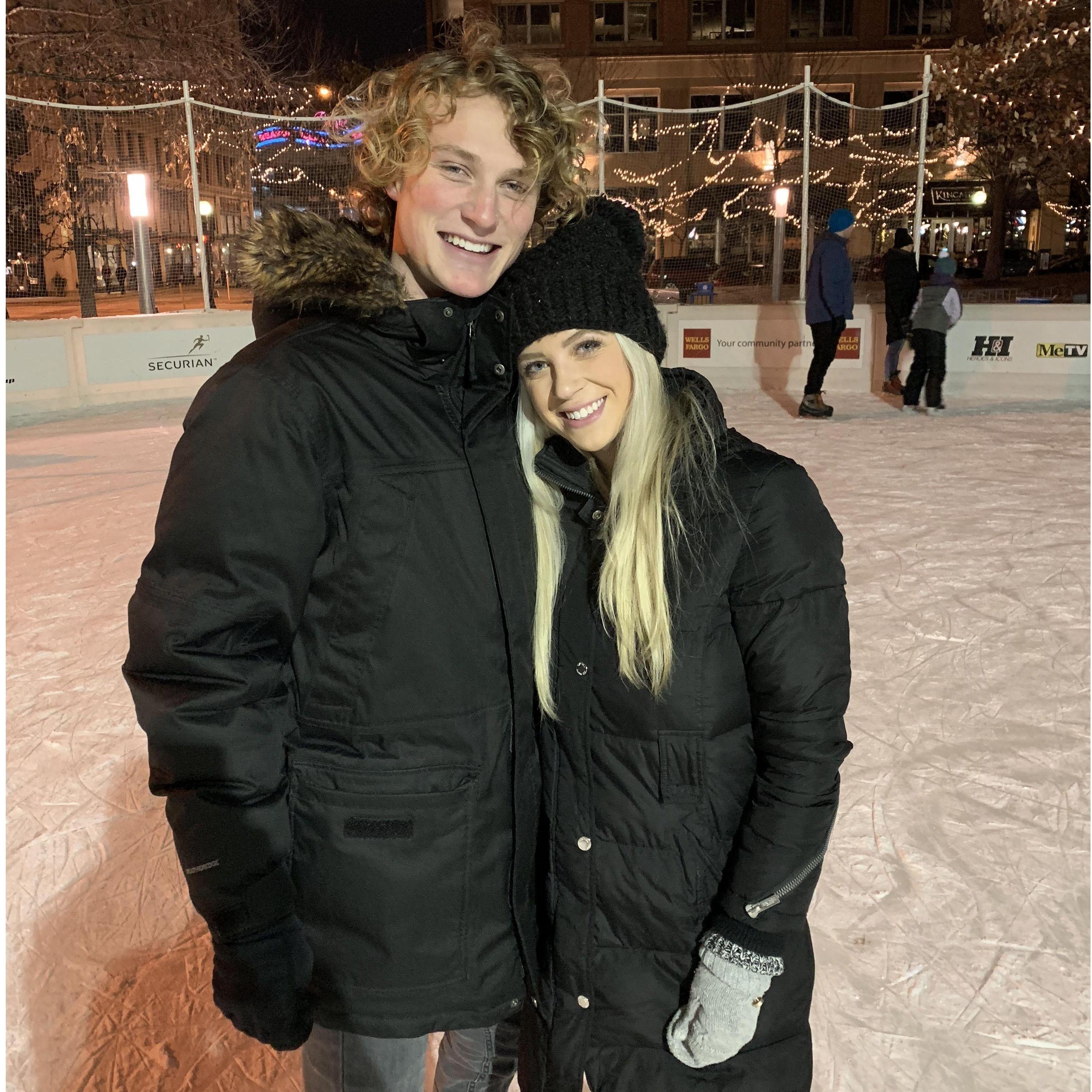 12.29.2018 - one of our first dates!