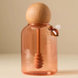 Anthropologie - Catania Glass Honey Pot