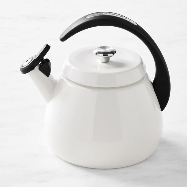 Le Creuset Cloche Tea Kettle, 2-Qt., White