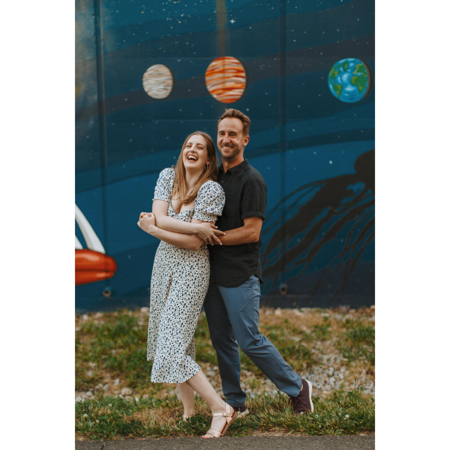 May 2021 - Working on our wedding dance moves