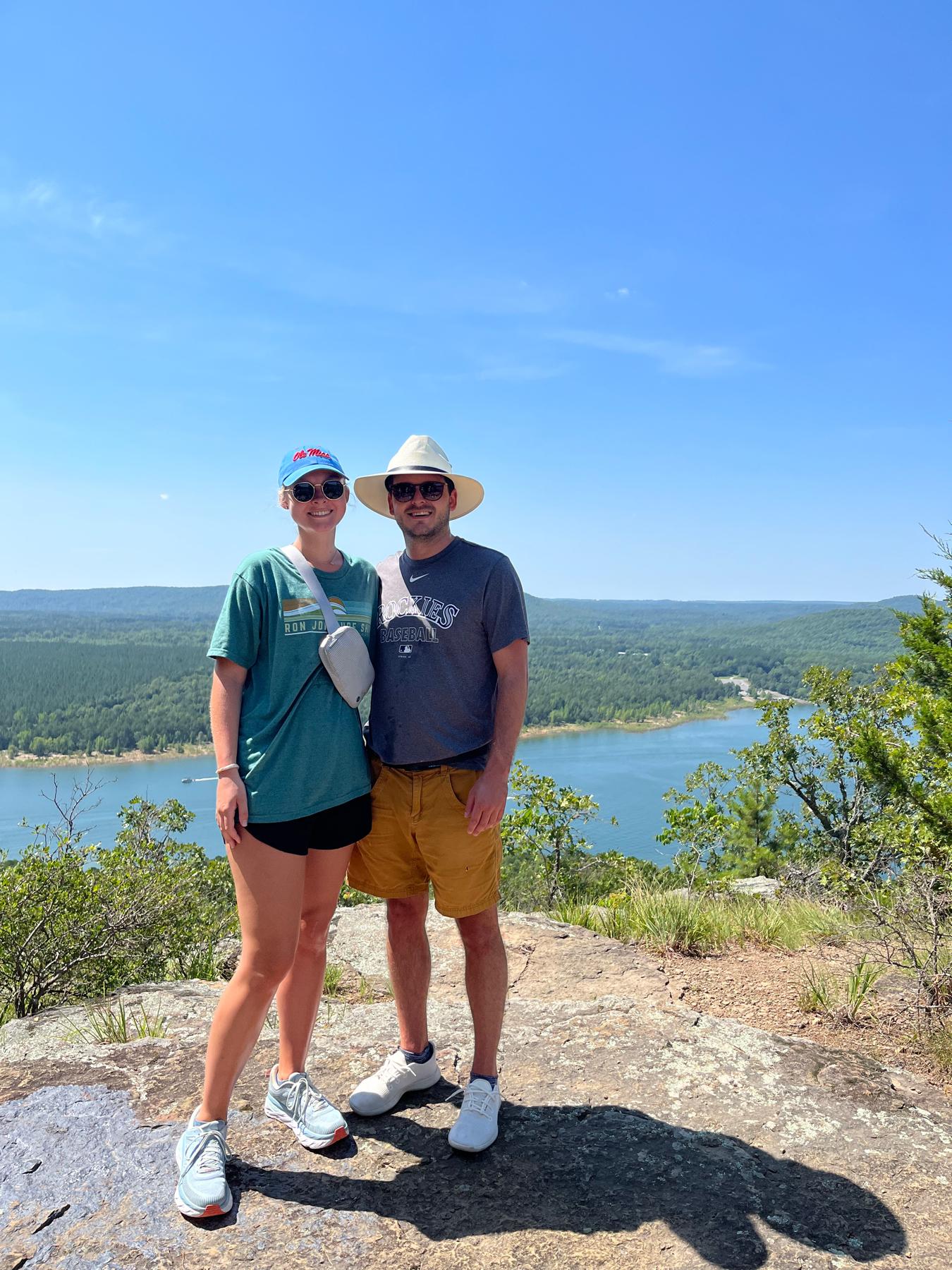 Hiking Sugarloaf in Greer's Ferry, Arkansas