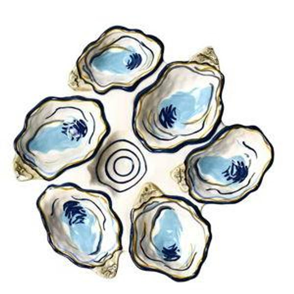 Coton Colors Oyster Half Dozen Platter