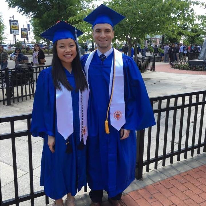 Seton Hall Graduation together May 2016